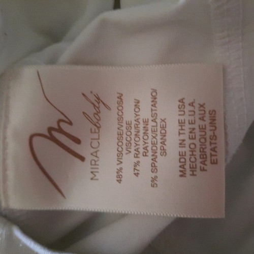 Miraclebody by Miraclesuit Tunic Top Size Medium - Picture 5 of 6