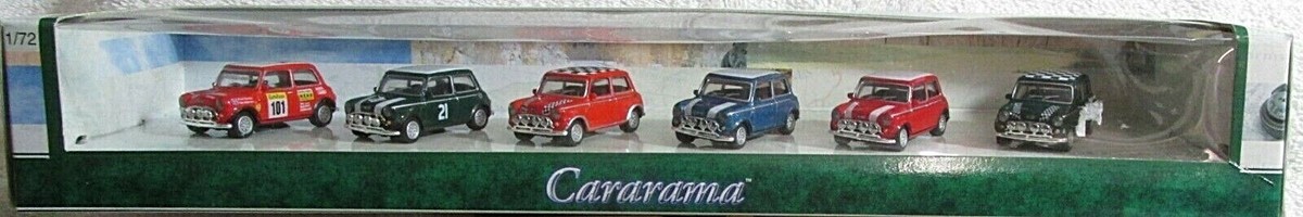 Cararama Set of 6 Mini Coopers 1:72 Hongwell Series 716/716x