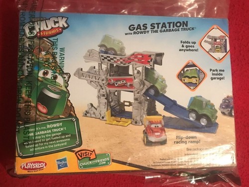 Hasbro Tonka Chuck & Friends Fold 'n Go Gas Station with Die Cast Rowdy - NIB - Picture 4 of 7