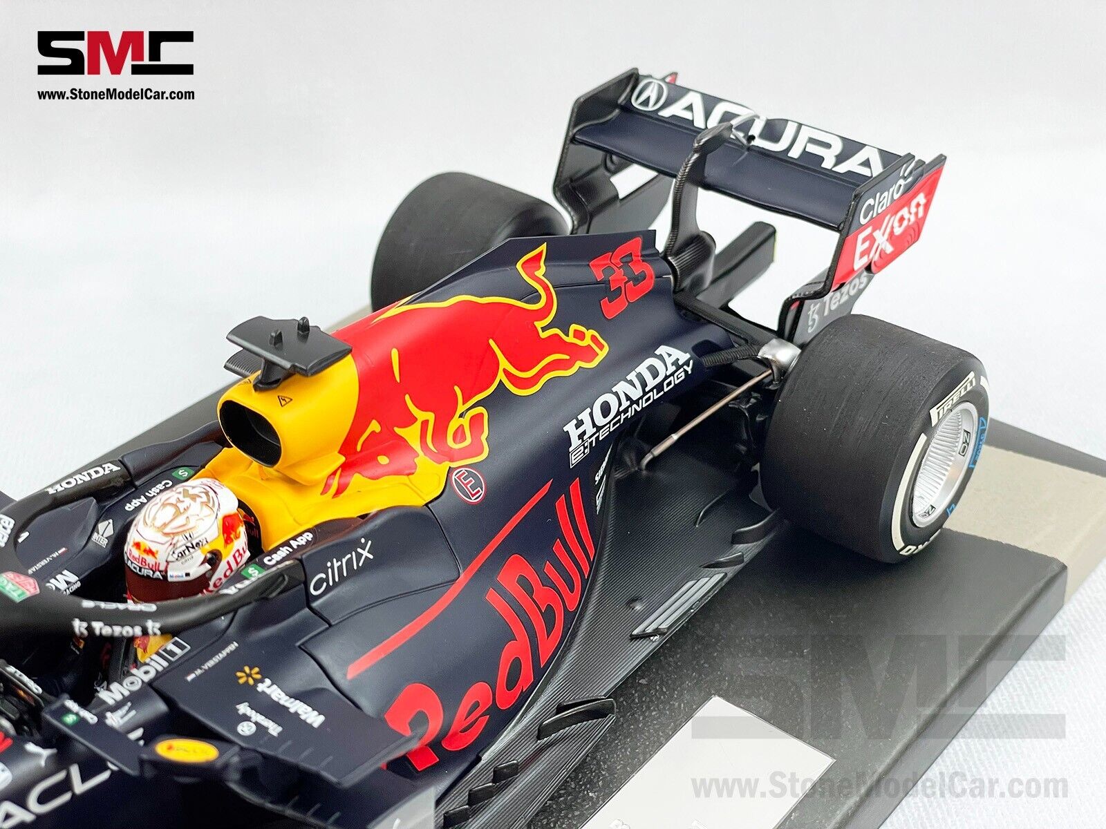 Red Bull F1 RB16B Max Verstappen US GP Acura 2021 World Champion 1 