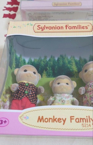 Sylvanian Families MOLE FAMILY Monkey Family 1985 revival Calico Critters EPOCH - Picture 7 of 13
