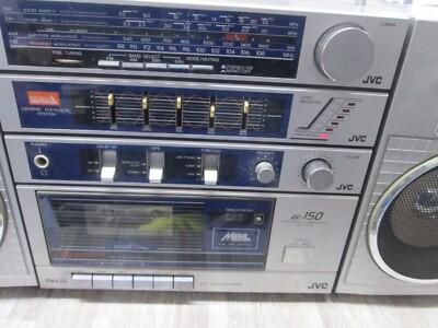JVC PC-150JW Portable Component System tested good. | eBay