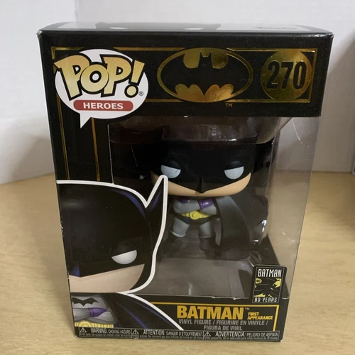 Batman 270 First Appearance Funko Pop Heros Batman 80 years