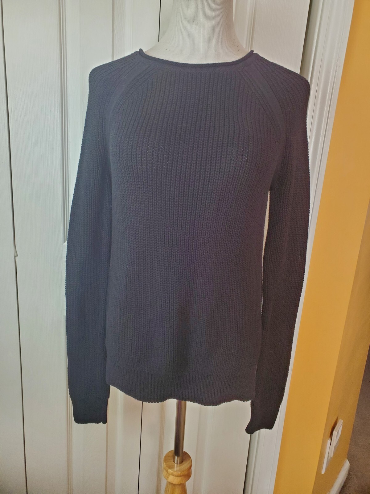 Workshop Republic Clothing Black Pullover Sweater… - image 1