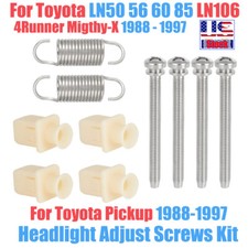 Headlight Adjust Screws Kit For Toyota Pickup 1988-1997for Toyota Ln50 56 Ln106