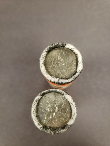 2003-P&D $10 Mint Wrapped Illinois State Quarter Roll - Philadelphia/Denver UNC - Picture 3 of 3