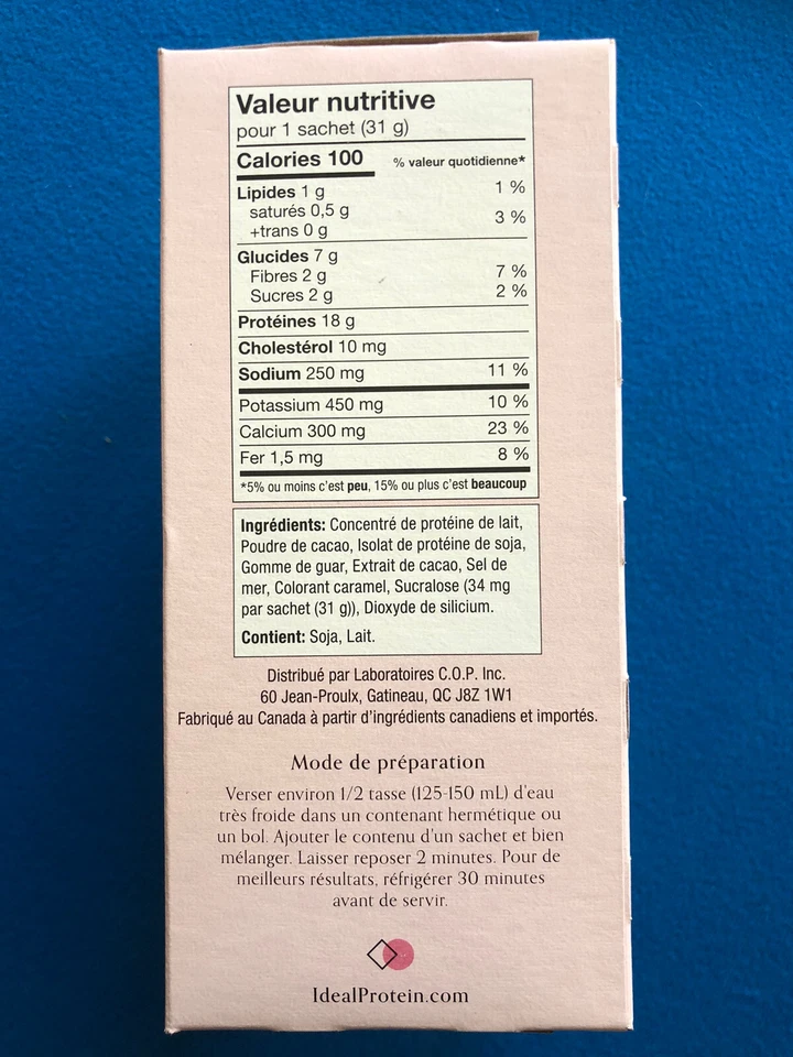 Ideal Protein Dark Chocolate Pudding Mix  - 7 Servings - EXP 5/31/26 FREE SHIP - Image 4 of 4