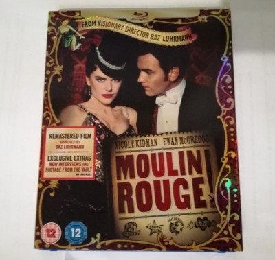 Moulin Rouge! (2001; Blu-ray] von Baz Luhrmann mit Slipcover