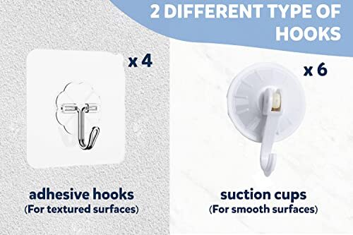 2 x Mesh Bath Toy Organizer + 8 Ultra Strong Hooks – The Perfect White x2 - Bild 7 von 7