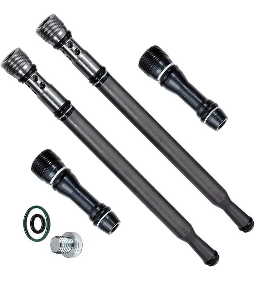 Kit de enchufe ficticio y tubo de soporte actualizado OEM para Ford Powerstroke diésel 6,0 L Foto 4 de 4