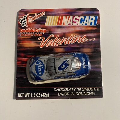 NASCAR Valentines Palmer # 6 Mark Martin Candy Bar 1:64