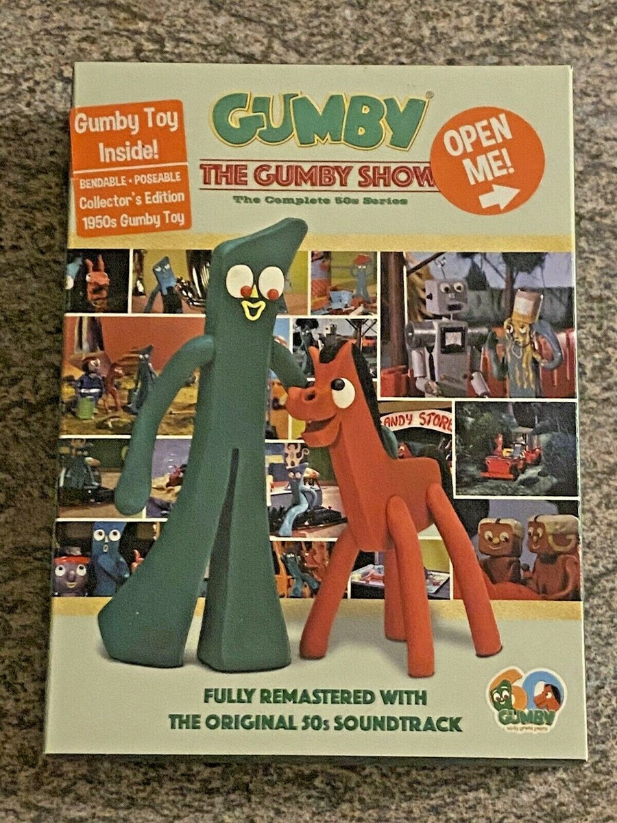 The Gumby Show - The Complete '50s Series (DVD, W/ Bendable