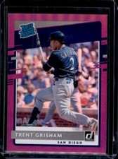2020 Panini Donruss - [Base] - Holo Purple #43 - Rated Rookie - Trent Grisham rc