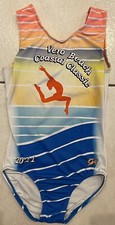 GK Elite Girls Women s Gymnastics Leotard VERO Beach 2021 Coastal ADULT SMALL AS