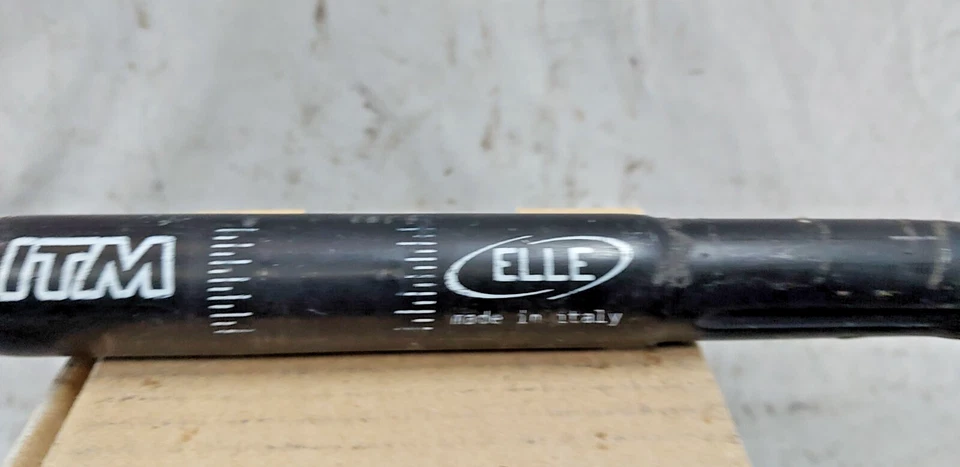 ITM Elle DropBar 手把 25.4 毫米 38 厘米 意大利制造 Colnago 经典 Ergo 船 美国 — 第 2/4 张图片