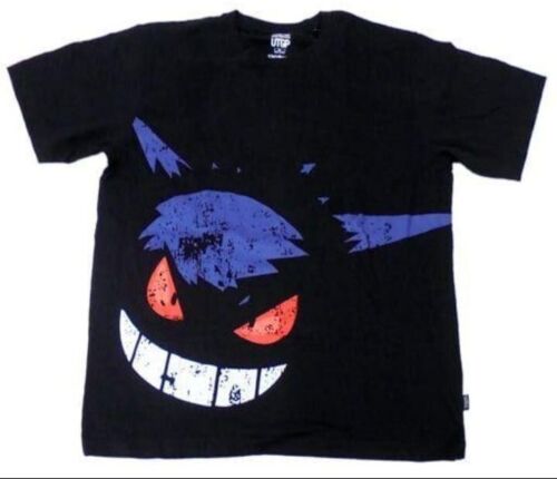 Size L Gengar Uniqlo UT Pokemon T-shirts from Japan Black - Picture 1 of 2