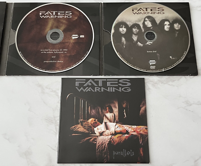 FATES WARNING parallels 2枚組 CD+DVD Fates Warning Parallels 2 CD/DVD Digipak EXPANDED EDITION w