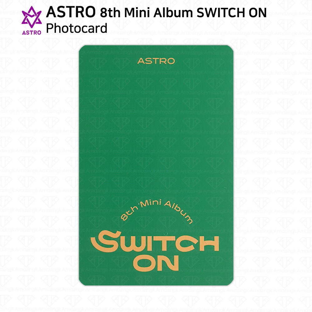 ASTRO 8th Mini Album Switch On Official Photocard Polaroid