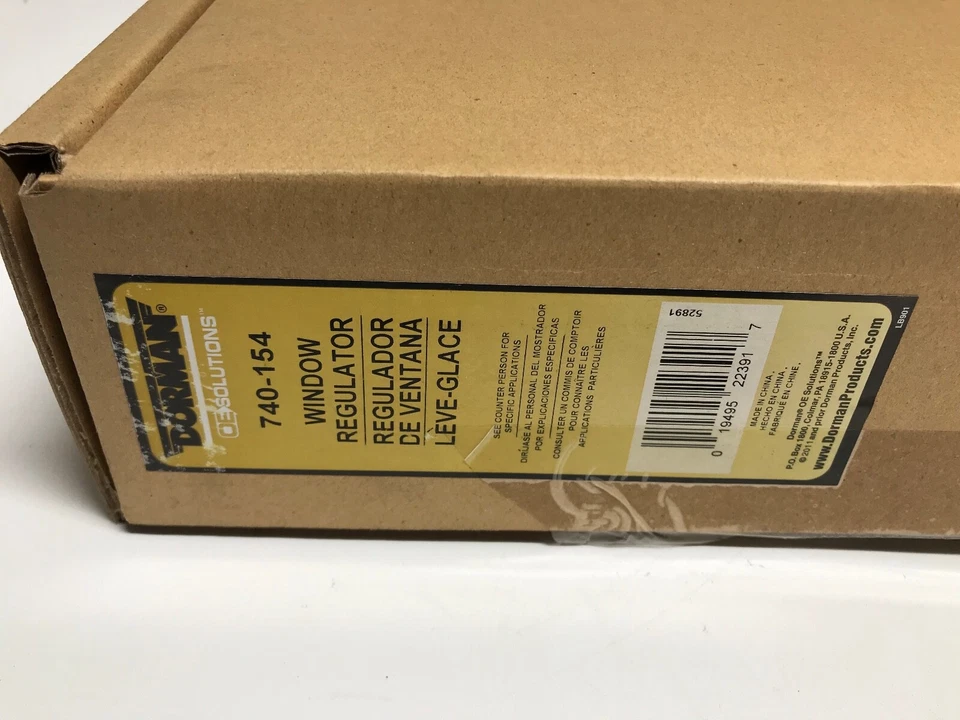Regulador de ventana trasero izquierdo OE Dorman 740-154 se adapta a 00-07 Ford Focus ENVÍO RÁPIDO Foto 3 de 3