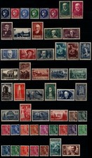 L'ANNÉE 1938 Complète, Neufs * = Cote 378 € / Lot Timbres France n°372 à 418