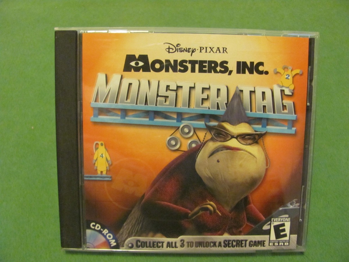 Disney Pixar Monsters Inc-MONSTER TAG PC Game CD-ROM. 44702014880