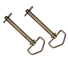 2-Pack Tractor Hitch Pins Cold Forged 3/4" Diameter, 6-1/4" Long