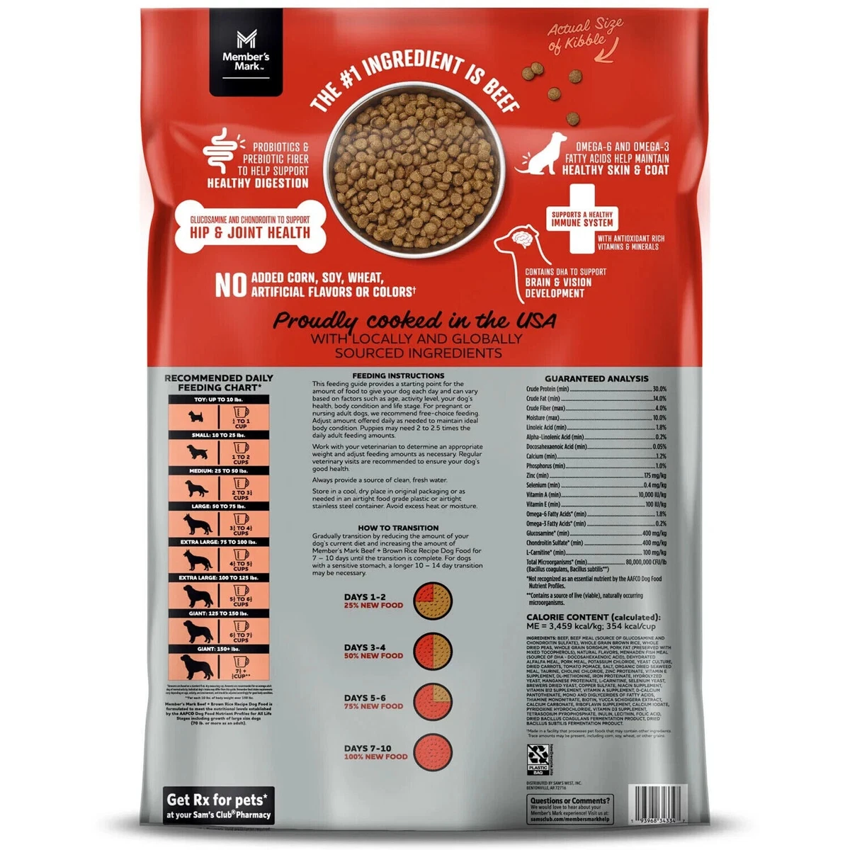 Members mark dry dog food 2025