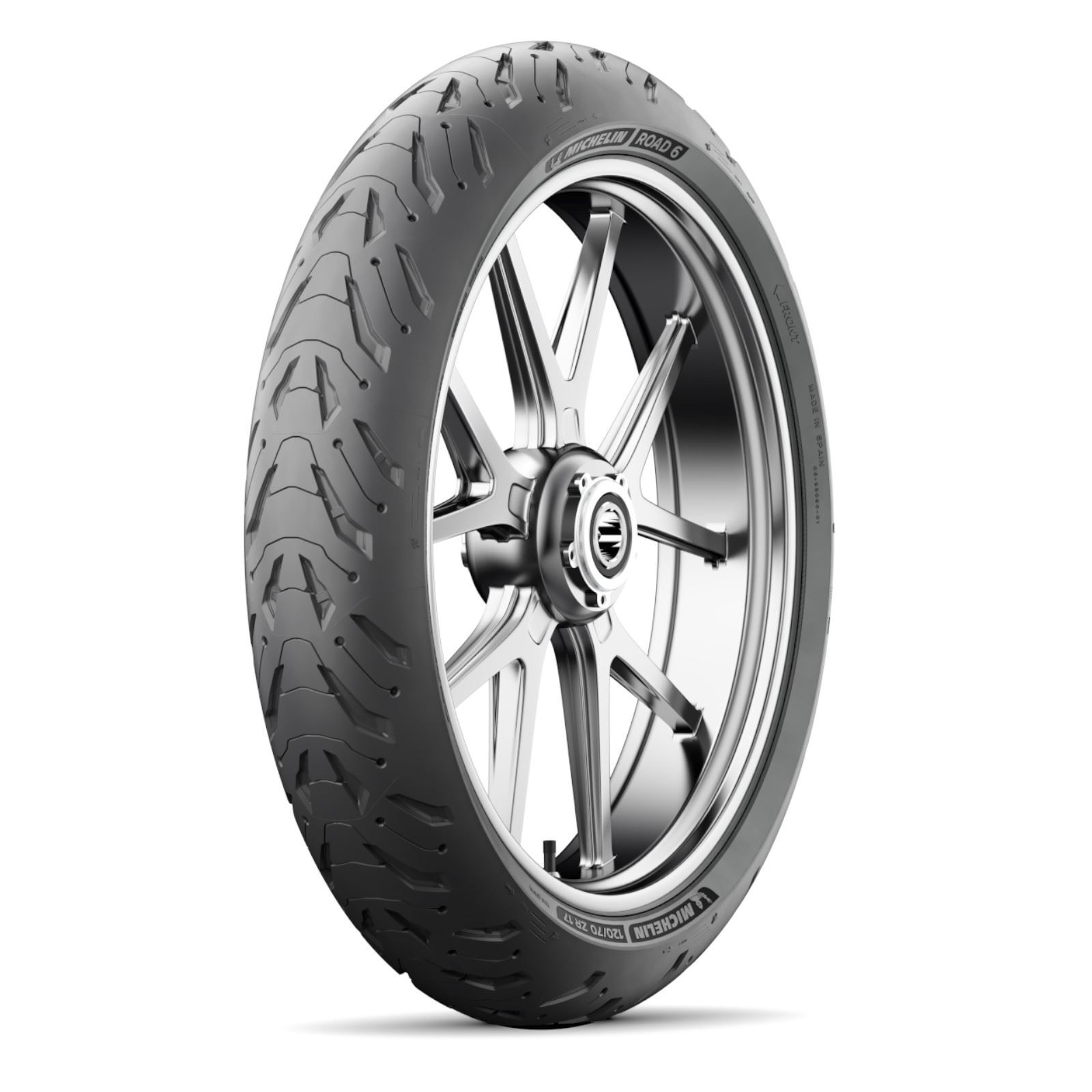 Michelin Road 6 Tyre 120/70-ZR17 58W for Aprilia RS 660 21-
