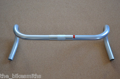 Nitto RM-013-HT Dirt Drop Heat Treated Handlebars Silver 26 Bike