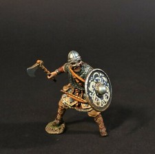 JOHN JENKINS VIKINGS  SAXONS VIK-34B VIKING WARRIOR DEFENDING WITH AXE