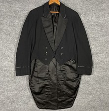 VTG Antique Edwardian Browning King  Co Tailcoat Tuxedo Jacket 1910s 1920s