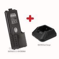 1 Baofeng Uv-5r Uv-5r-l Bf-f8 Bf-f8+ Bf-f9 3800mah 7.4v +1 Pcs Desk Charger 1 Baofeng Uv-5r Uv-5r-l Bf-f8 Bf-f8+ Bf-f9 3800mah 7.4v +1 Pcs Desk Charger