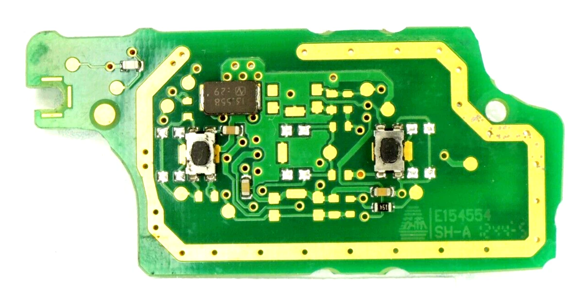 PEUGEOT CITROEN 2285114-4 2 BUTTON REMOTE KEY FOB BOARD - C295 | eBay