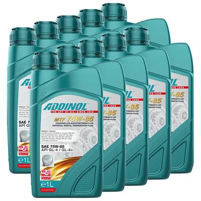 Getriebeöl ADDINOL 75W-85 Multi Transmission Fluid 10 X 1 Liter für Audi BMW