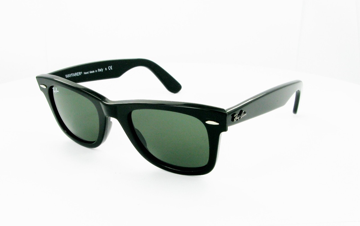 OCCHIALI DA SOLE SUNGLASSES RAYBAN 2140 WAYFARER Colore 901 BLACK