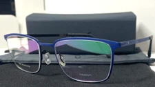 BLACKFIN GREENPORT BF919 COL.1285 BLUE BLACK TITANIUM AUTHENTIC EYEGLASSES 53-18