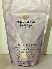 New Zealand Beauty Spa INNER PEACE LAVENDER  CHAMOMILE Bath Salts 33.5Oz/950g