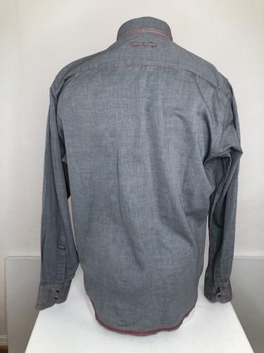 GEORG ROTH / LOS ANGELES - PINK SNAP Western Cowboy XL Shirt - EXCELLENT - Picture 5 of 8