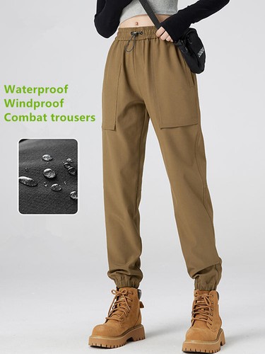 Pantalones de Caminar de Caparazón Suave para Hombres Mujeres Senderismo Trekking Térmico Polar Carga Pantalón - Imagen 38 de 49