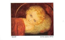 Flei&szlig;bildchen Heiligenbild Gebetbild Sp&ouml;tl" Holy card Ars sacra" 10511"