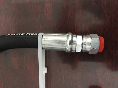 Raccordo A Crimpatura Idraulica | 1/2"" Tubo X 1/2 JIC Girante - Foto 4