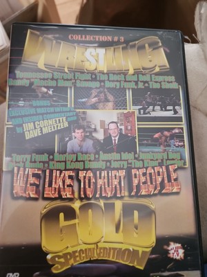 Wrestling Gold - Volume 3: We Like to Hurt People (DVD, 2001 