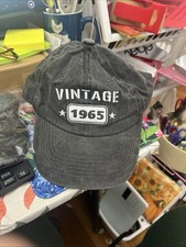 Vintage 1965 Limited Edition Hats for Men Women, 60th Birthday