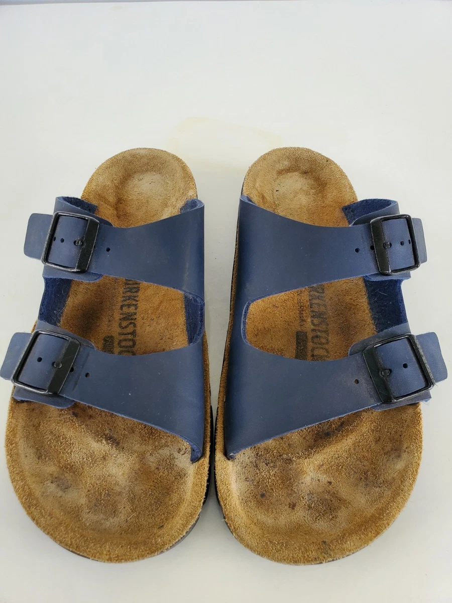 Birkenstock Leather Upper Blue Casual Shoes for Men for sale  display picture 1