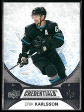 2021-22 Upper Deck Credentials #32 Erik Karlsson