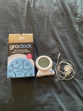 Boxed The Gro Company GroClock Schlaftrainer, LED Nachtlicht, Timer, ohne Buch
