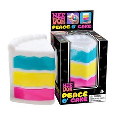 ULTRA RARE NEEDOH Peace O  Cake Limited Edition Sensory Squeeze Toy