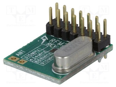 -121dBm FSK Modul: RF SPI FM Transceiver 868MHz 1,8÷3,6VDC