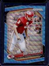 2025 Panini Prizm Jan Stenerud Blue Wave #/230 Chiefs