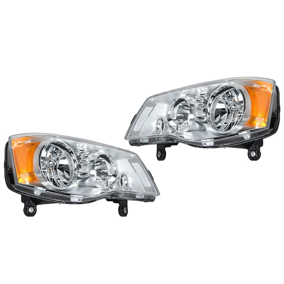 Faróis LABLT para 11-19 Dodge Grand Caravan 08-16 Chrysler Town&Country par - Imagem 2 de 4